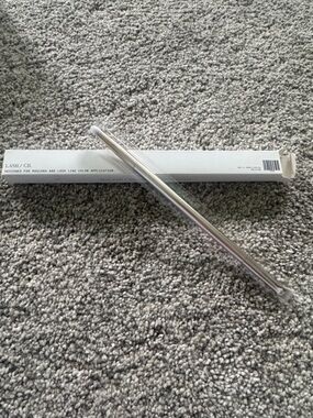 Seint Lash/Cil Mascara & Lash Line Brush - Silver Handle